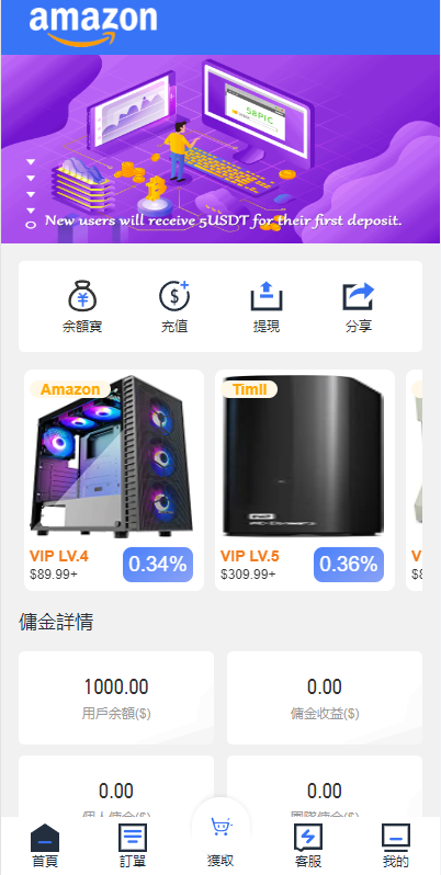 全新多语言海外抢单系统/抢单刷单源码/订单自动匹配系统/前端uinapp