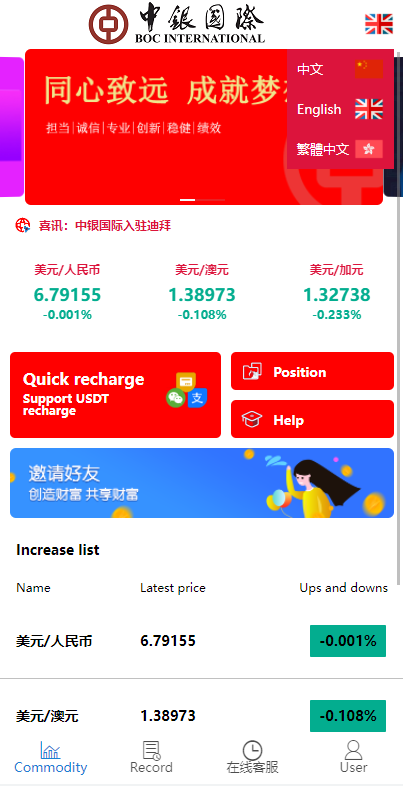 多语言微盘系统/微交易系统/外汇投资系统/投资理财