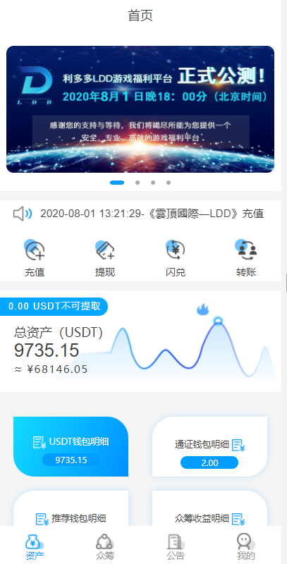 usdt众筹模式 新模式 新玩法 投资理财 众筹系统源码
